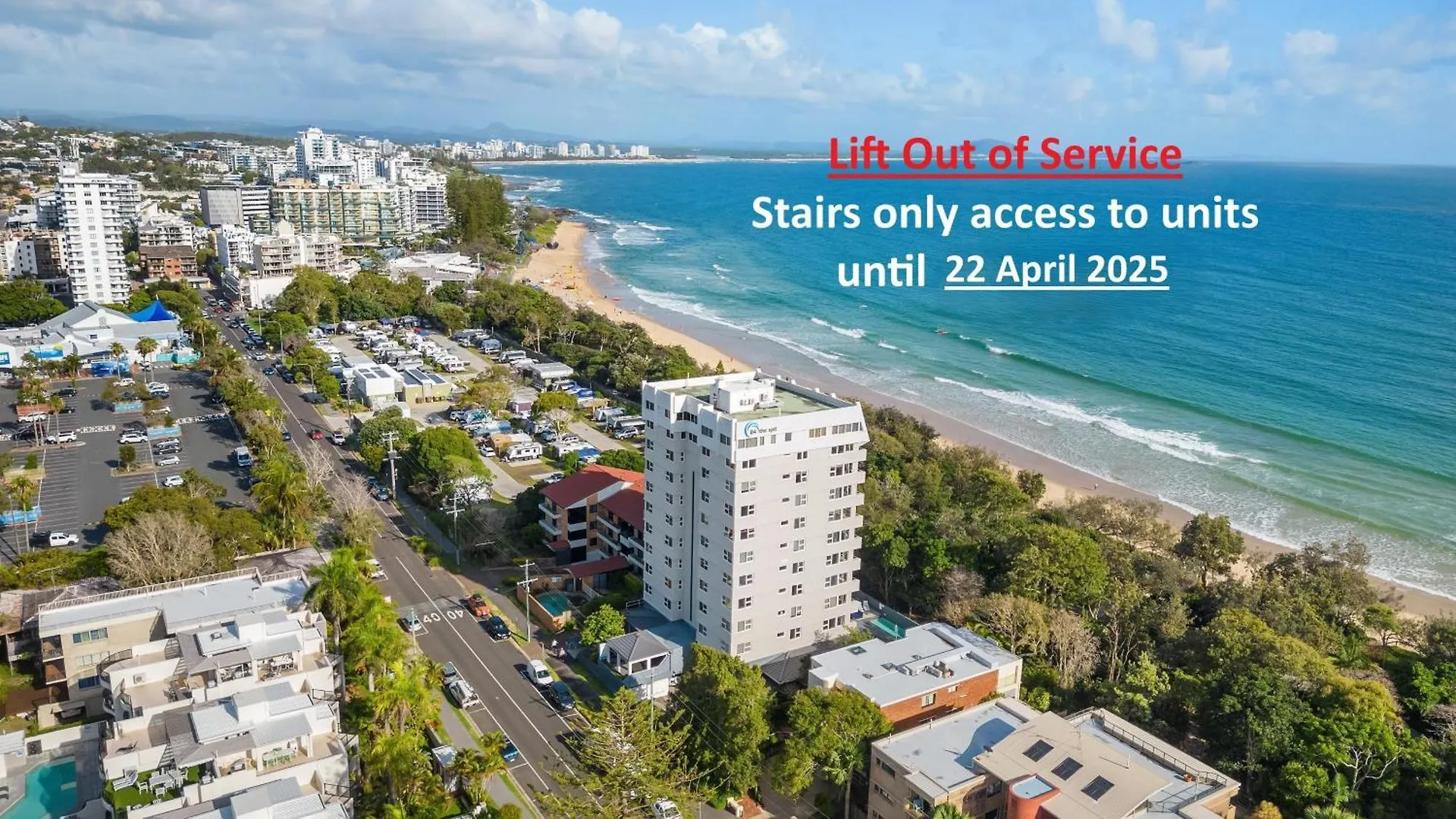 84 The Spit Holiday Apartments Mooloolaba 3*,  Australia